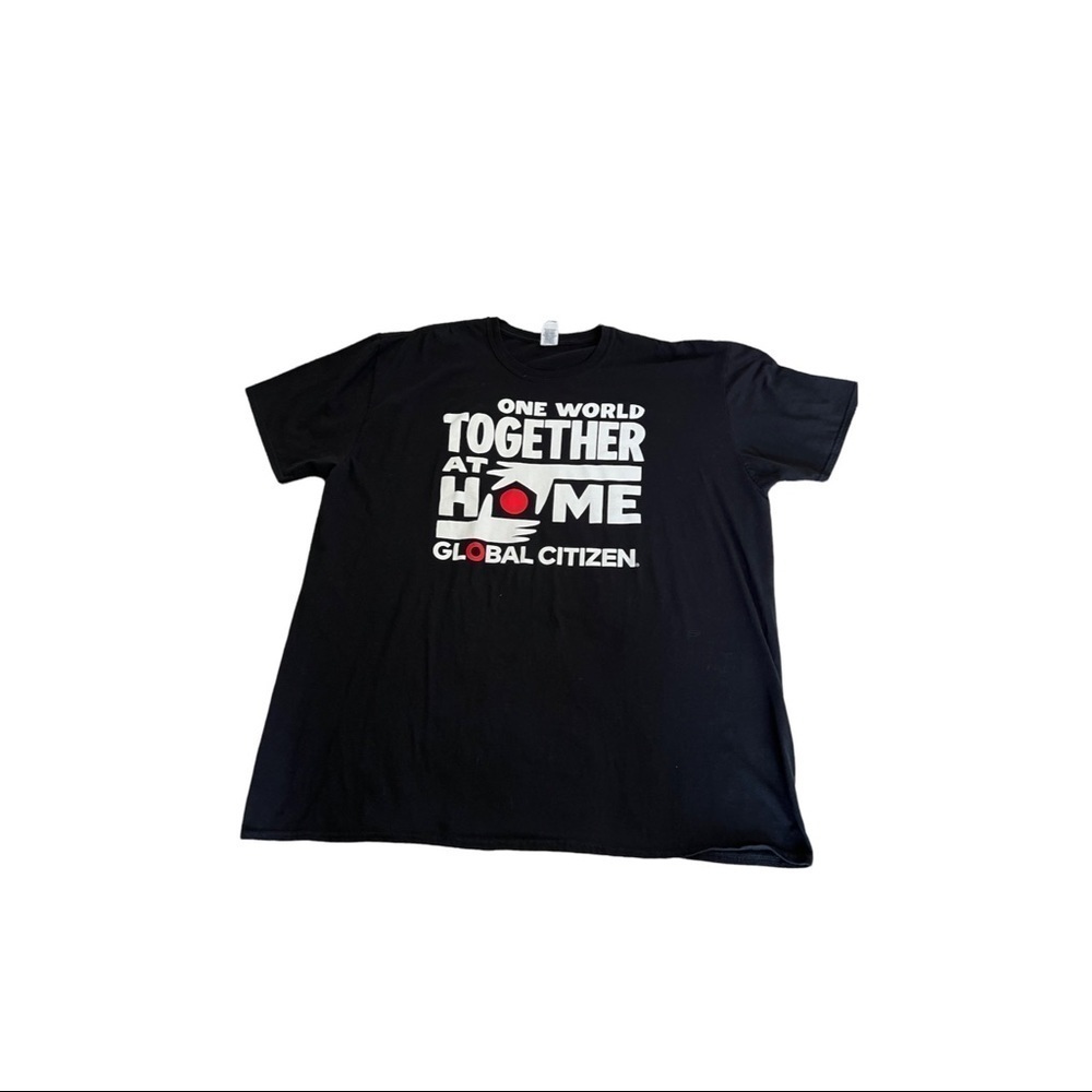One World Together At Home Global Citizen Concert Tee Size 3XL